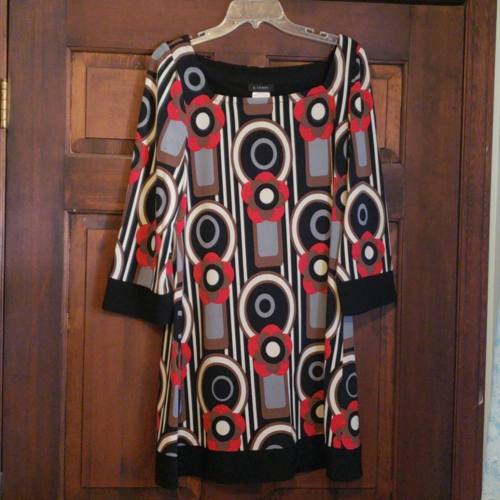 3/4 length sleeve dress